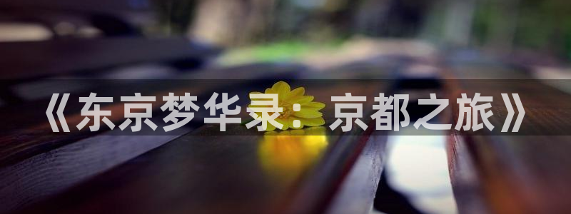 漫画之家官网app下载最新版：《东京梦华录：京都之旅》