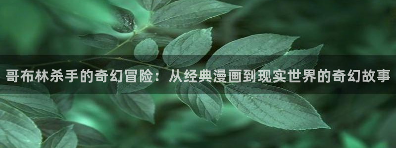 漫画之家app下载：哥布林杀手的奇幻冒险：从经典漫画到现实世界的奇幻故事